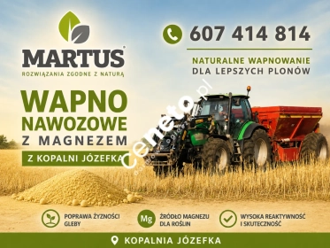 WAPNO NAWOZOWE Z MAGNEZEM Z KOPALNI JÓZEFKA