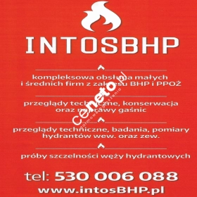 Usługi szkoleniowe, usługi BHP