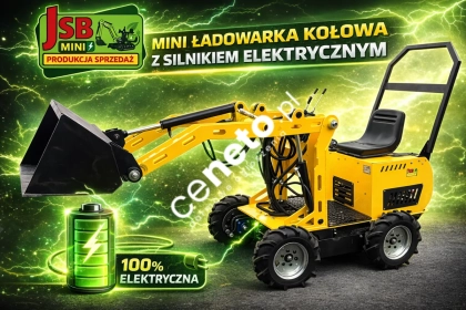 Elektryczna E Ładowarka E Koparka NOWE 2026 | Prosto od Producenta JSB MINI