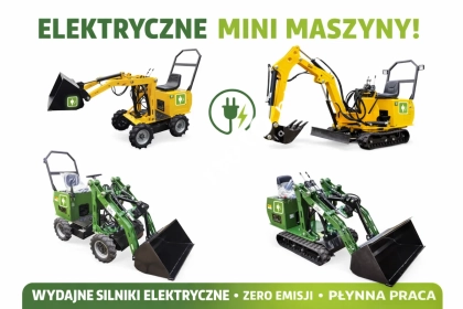 Elektryczna E Ładowarka E Koparka NOWE 2026 | Prosto od Producenta JSB MINI