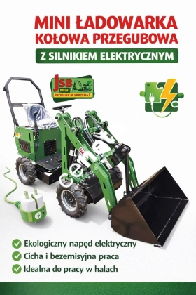 Elektryczna E Ładowarka E Koparka NOWE 2026 | Prosto od Producenta JSB MINI