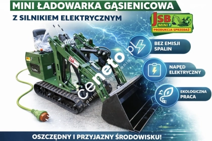 Elektryczna E Ładowarka E Koparka NOWE 2026 | Prosto od Producenta JSB MINI