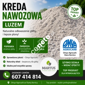 Kreda rozdrobniona Omya Agrocarb 90M-KR luzem