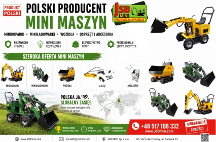 Osprzęt Rolniczy Budowlany + Koparki Ładowarki Wozidła JSB
