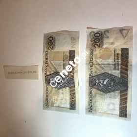 Fake Nominał 200 PLN Idealny Do Płacenia