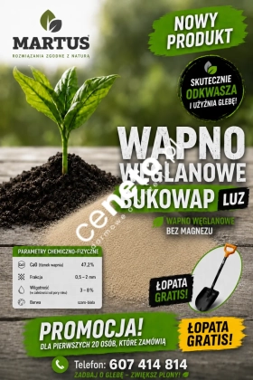 Wapno węglanowe BUKOWAP