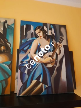 Sprzedam obraz Tamara Łempicka - z tamburynem