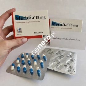 Meridia 15mg 30 kaps. - Oryginał z Niemiec - HIT Sprzedażowy!
