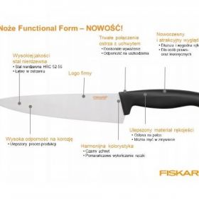FISKARS Zestaw 5 noży w bloku