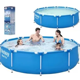 Basen Stelażowy Ogrodowy 305x76cm Bestway 56677