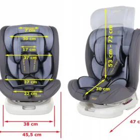 FOTELIK SUMMER BABY MODEL IBIZA 0-36 kg