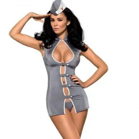 Stewardess Obsessive kostium seksownej stewardessy