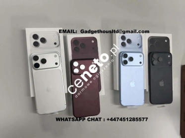 Oryginalny Apple iPhone 18 Pro Max, iPhone 18 Pro,  Apple iPhone Duo , iPhone 17 Pro Max, iPhone 17 Pro, iPhone 17, Air