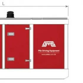 Wibromłot SVR 25 NF do pracy na dźwigu
