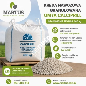 KREDA NAWOZOWA GRANULOWANA OMYA CALCIPRILL