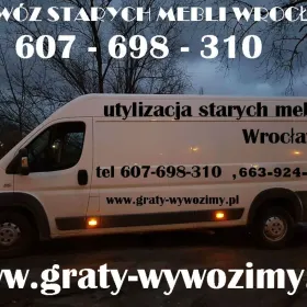 wywóz mebli Wrocław,utylizacja starych mebli Wrocław