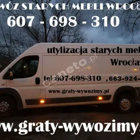 Wywóz,utylizacja starych mebli Wrocław,opróżnianie mieszkań,piwnic
